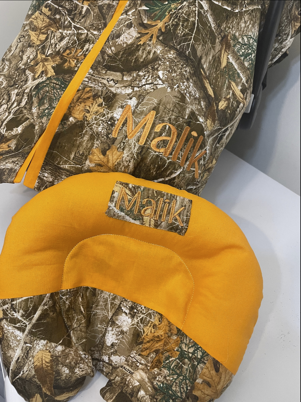 Personalized Rustic Baby Car Seat Cover (Copy)