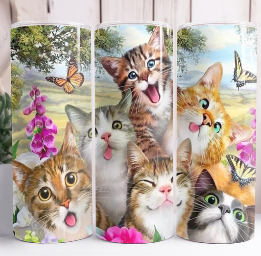 Cat Lovers Tumbler