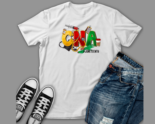 CNA Juneteenth Inspired Tshirt