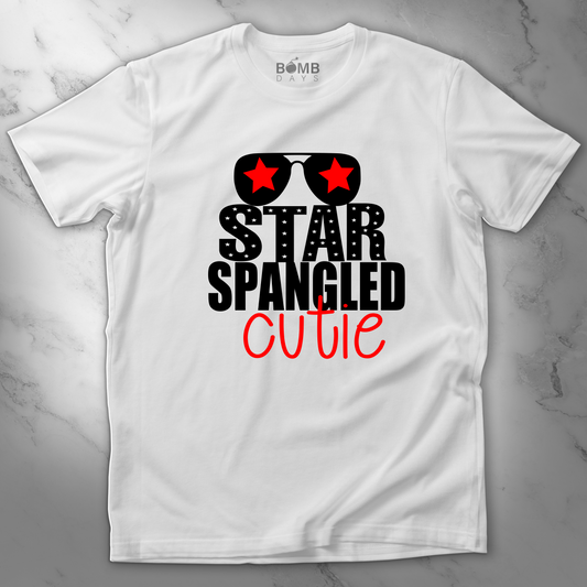 "Star Spangled Cutie" Tshirt