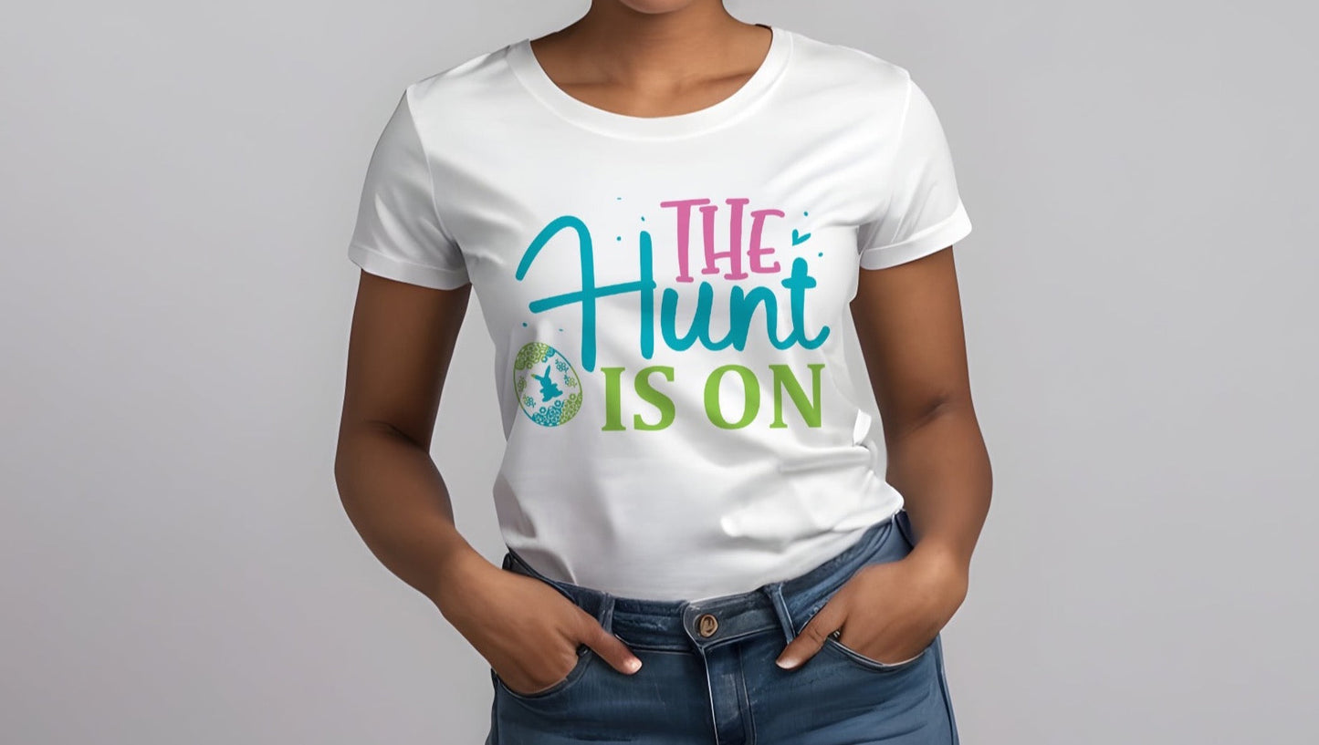 "The Hunt Is On" Easter Tshirt