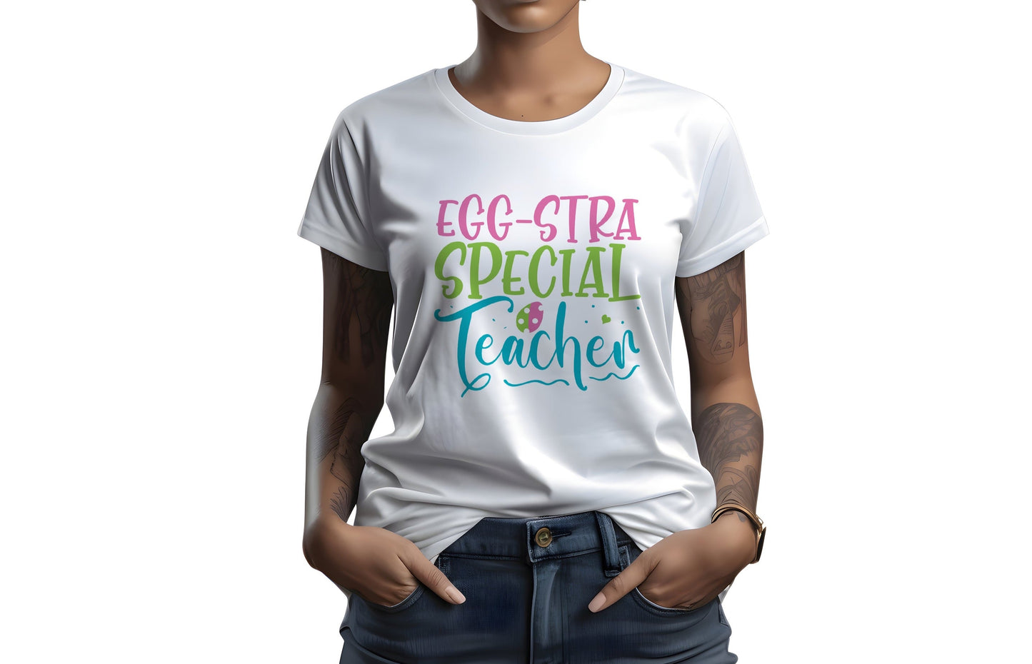 "Egg-Stra Special Teacher" Easter Tshirt