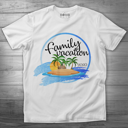 "Custom Family Vacation " Tshirt