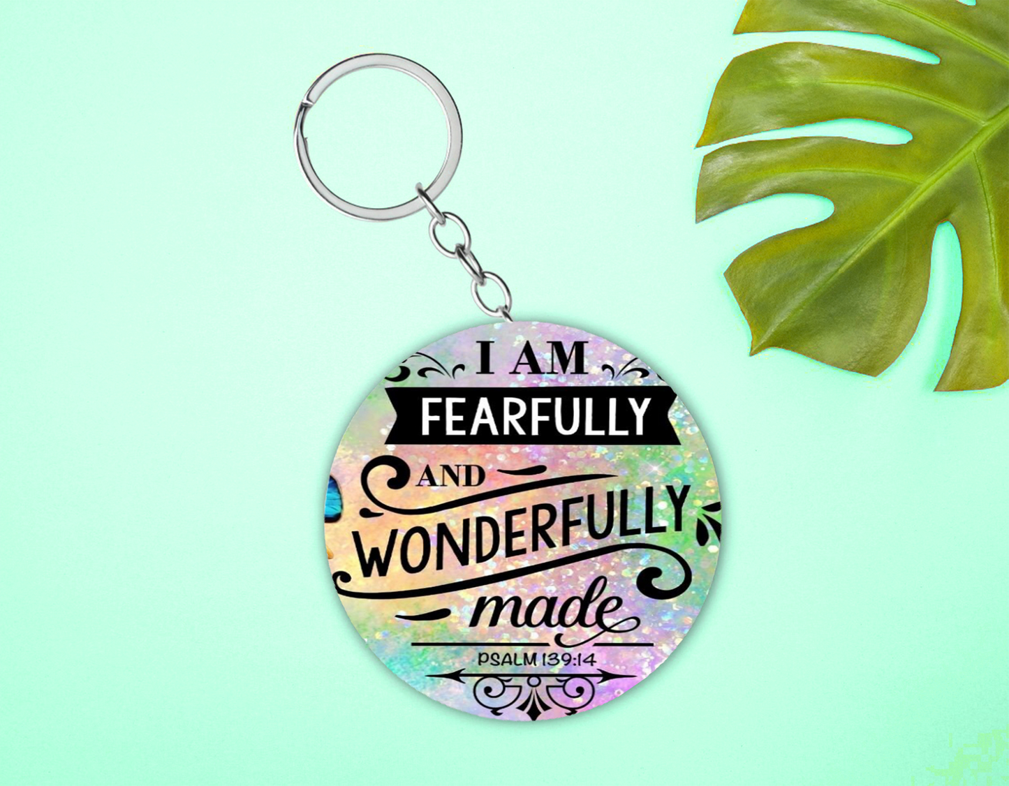 "Fearful & Wonderful" Keychain