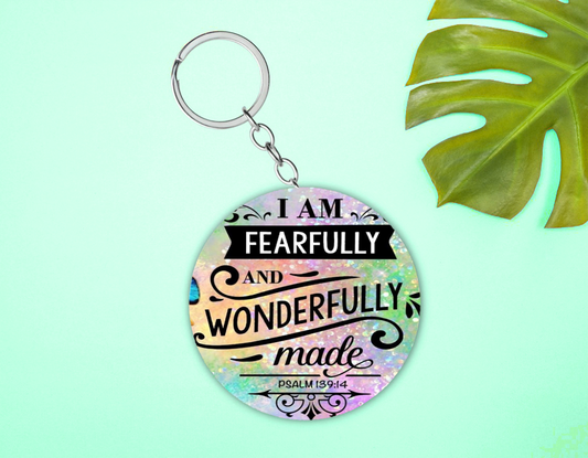 "Fearful & Wonderful" Keychain