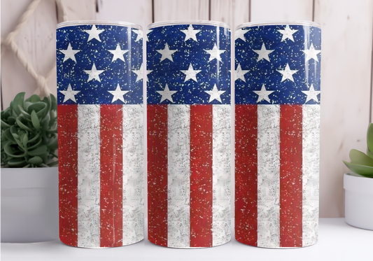 America Flag Tumbler