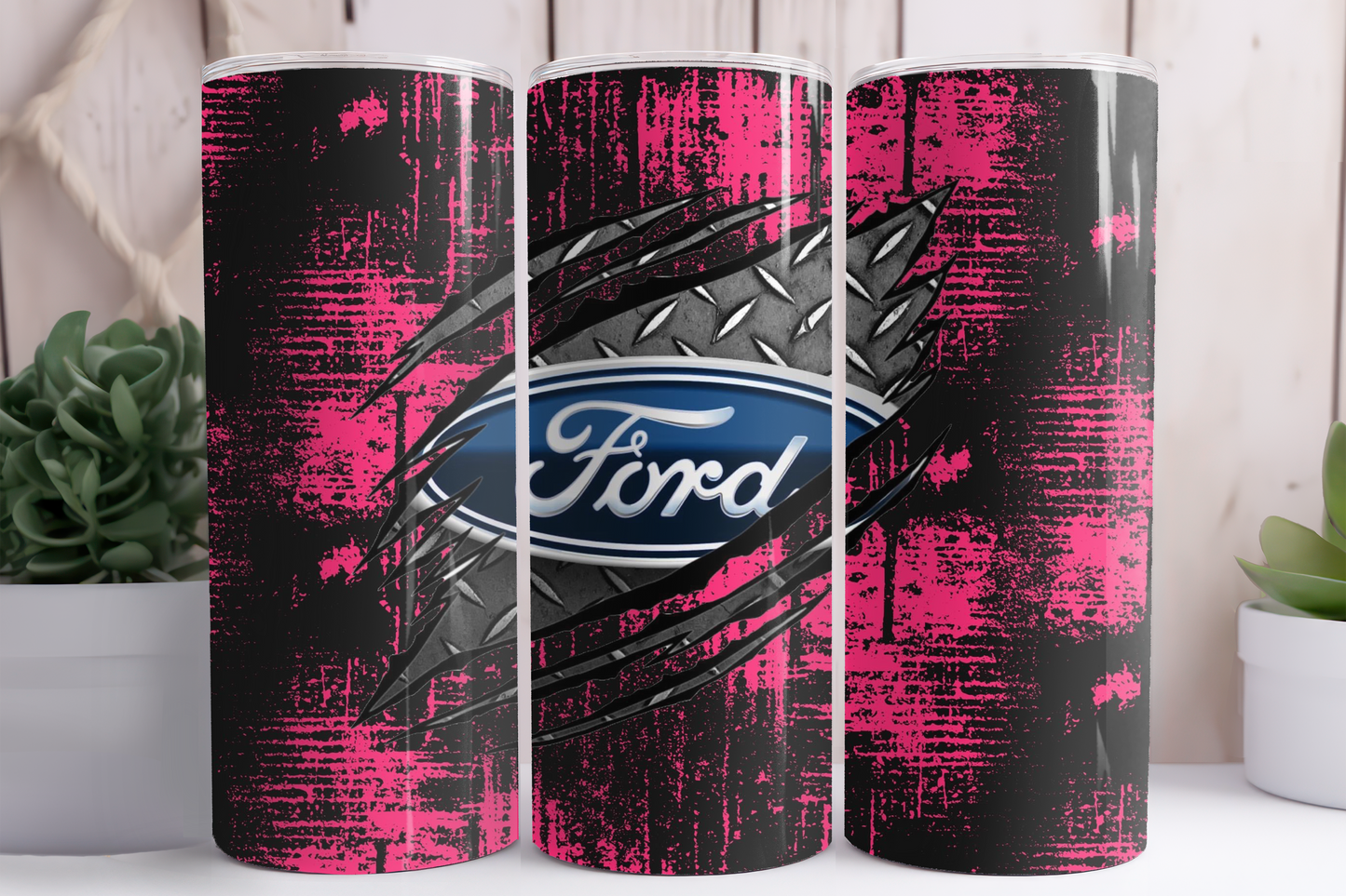 Ford Dealer Pink Tumbler