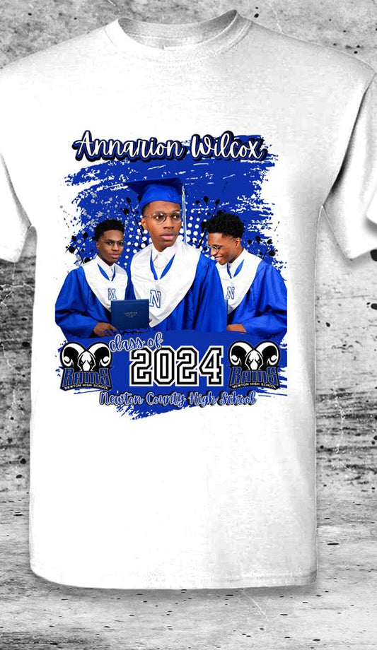 Custom Grad Center Design Tshirt