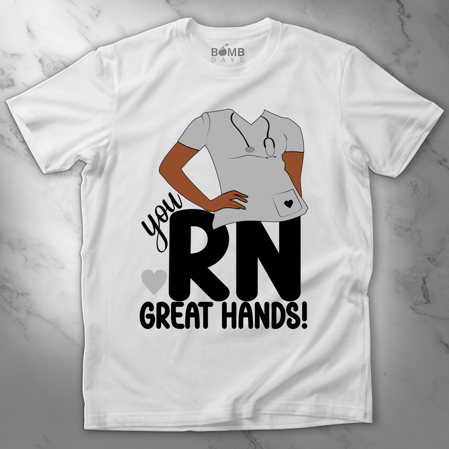 " You're N Good Hands" Registered Nurse Tshirts