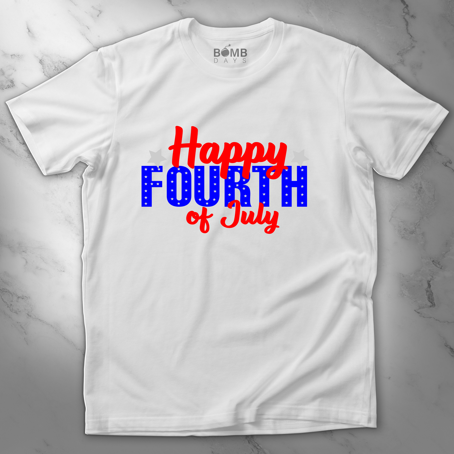 "Happy 4th Of July" Tshirt