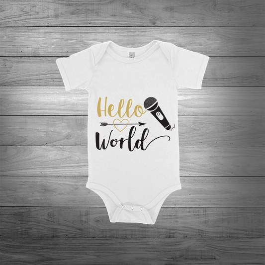 "Hello World" Onesie