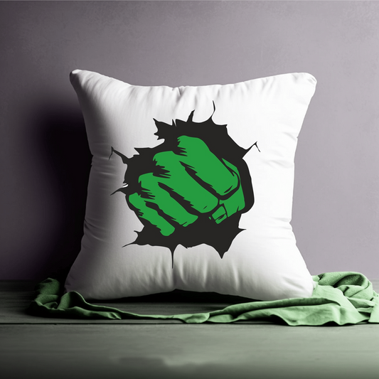 Kids Hulk Fist Decor Pillow