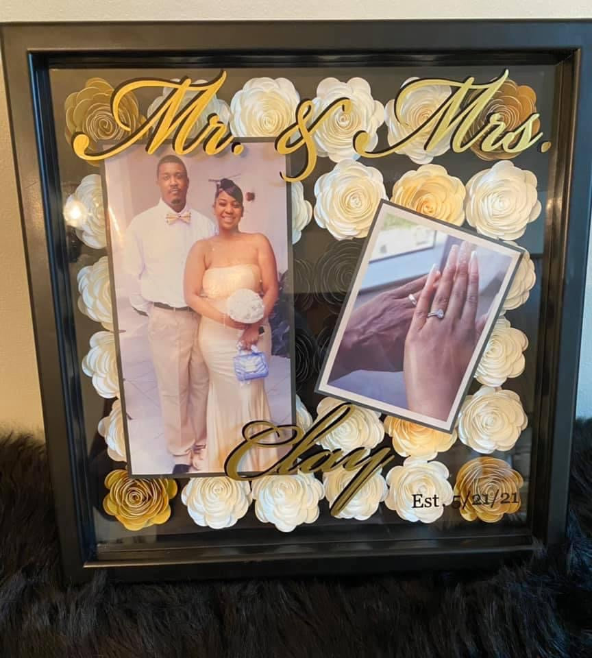 Mr. & Mrs. Shadow Box