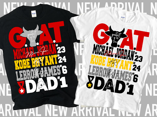 #1 Dad Favorite NBA Players Tshirts