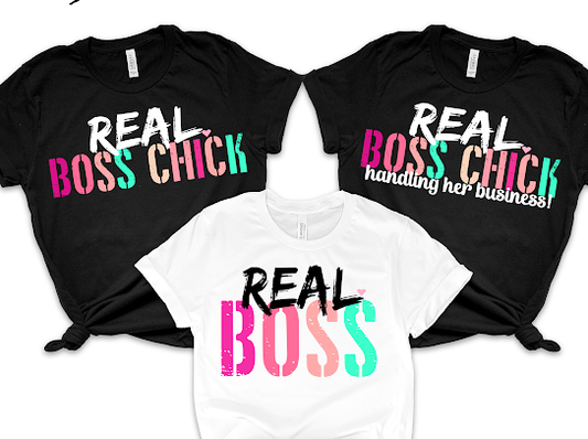 Real Boss Tshirts