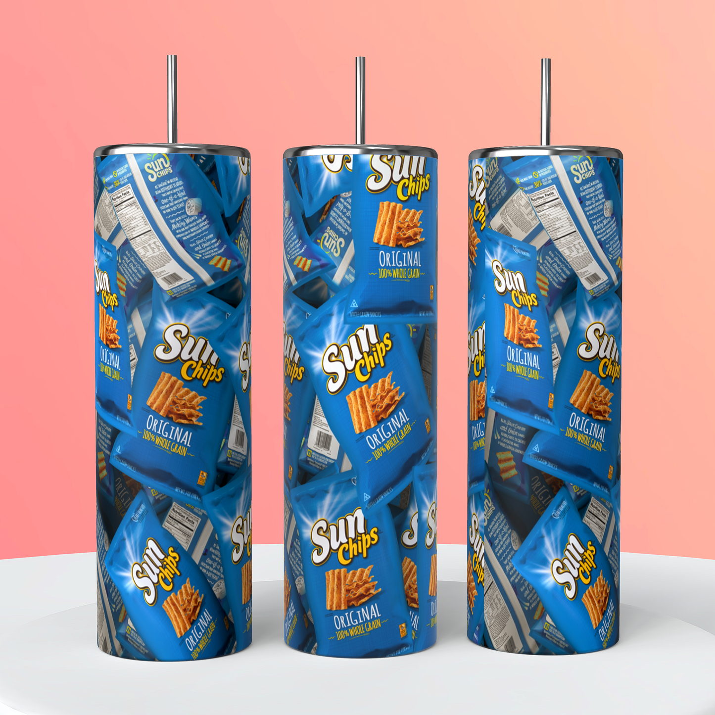 Sun Chips Themed Tumblers