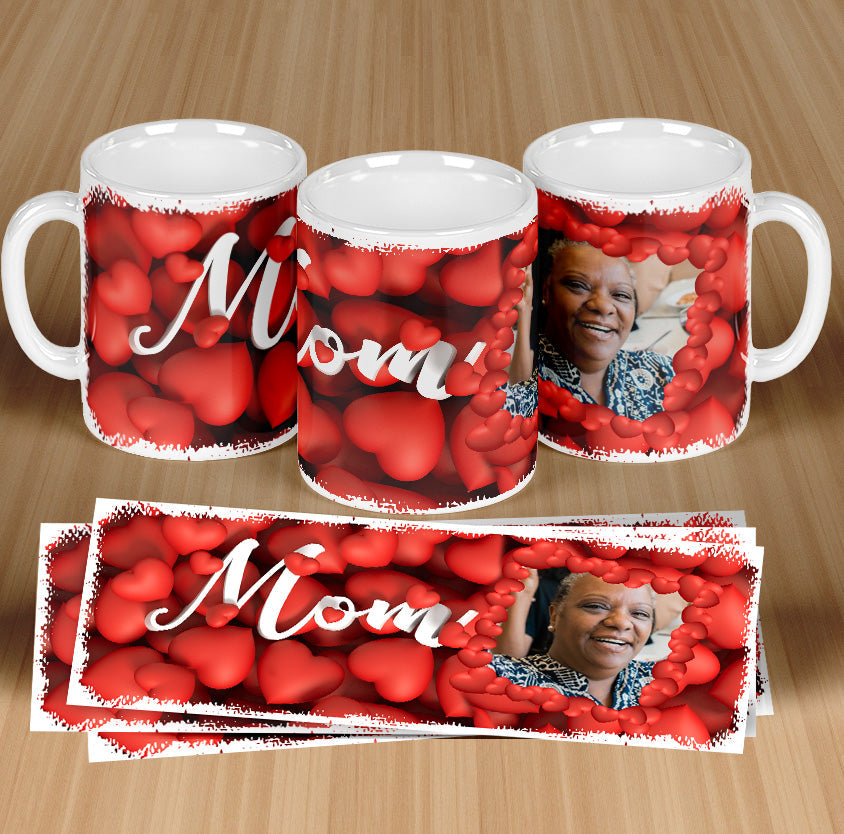 Mom’s Heart Filled Mother's Day Mugs