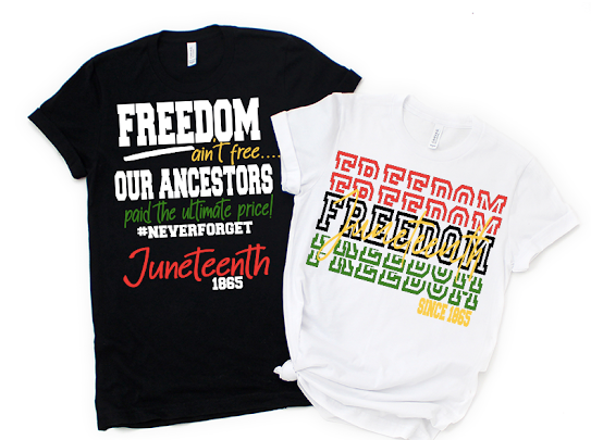 Freedom Juneteenth Tshirts