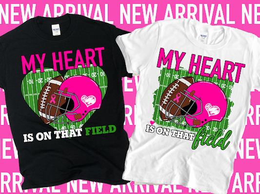 Pink & Green Breast Cancer Honored Sport Tshirts