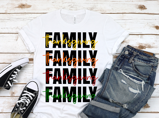 Family Thanksgiving Tshirt