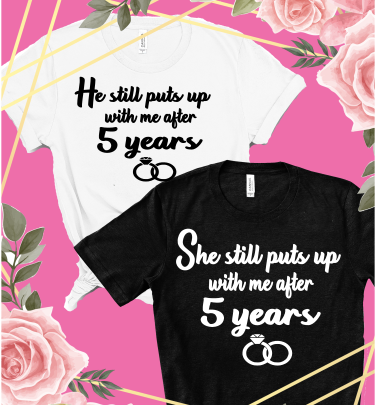 He & She Still... Couples Tshirts