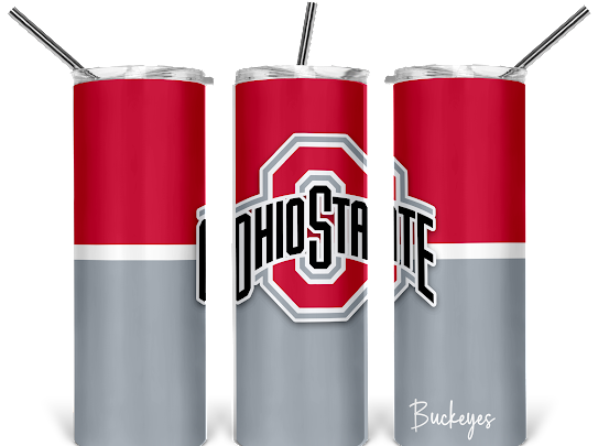 Ohio State University Styled Tumbler