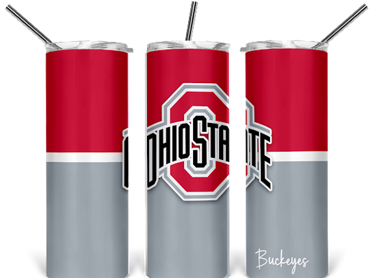 Ohio State University Styled Tumbler