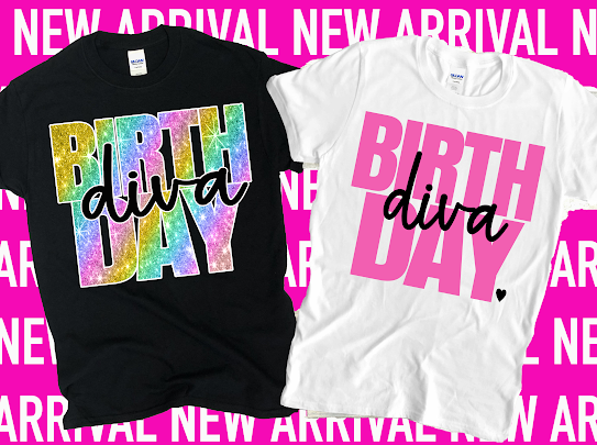 The Birthday Diva Tshirt