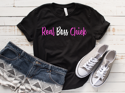 Real Boss Chick Tshirt