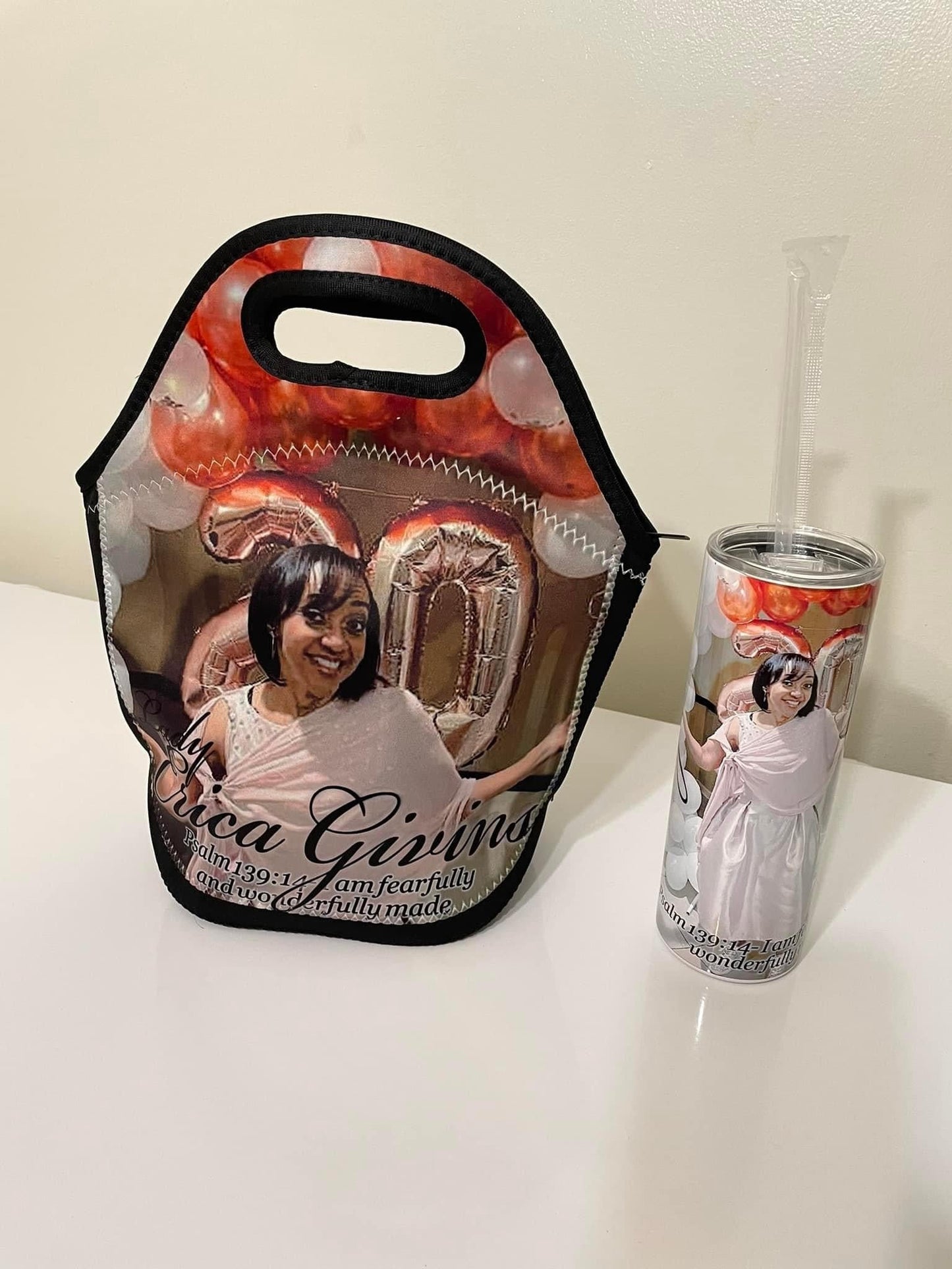 YOUR Custom Lunch Tote & Tumbler