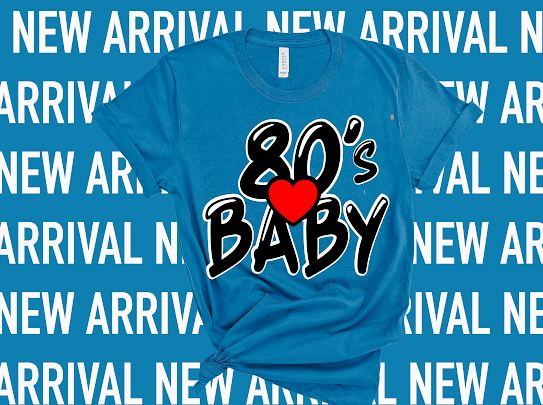 70,80 & 90s Baby Tshirts