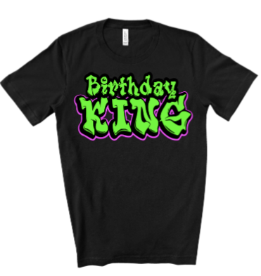 Birthday King Tshirt