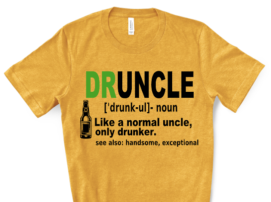 Drunk Uncle Tshirts