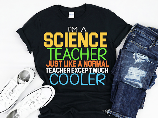 “Im A Cool Science Teacher” Tshirt