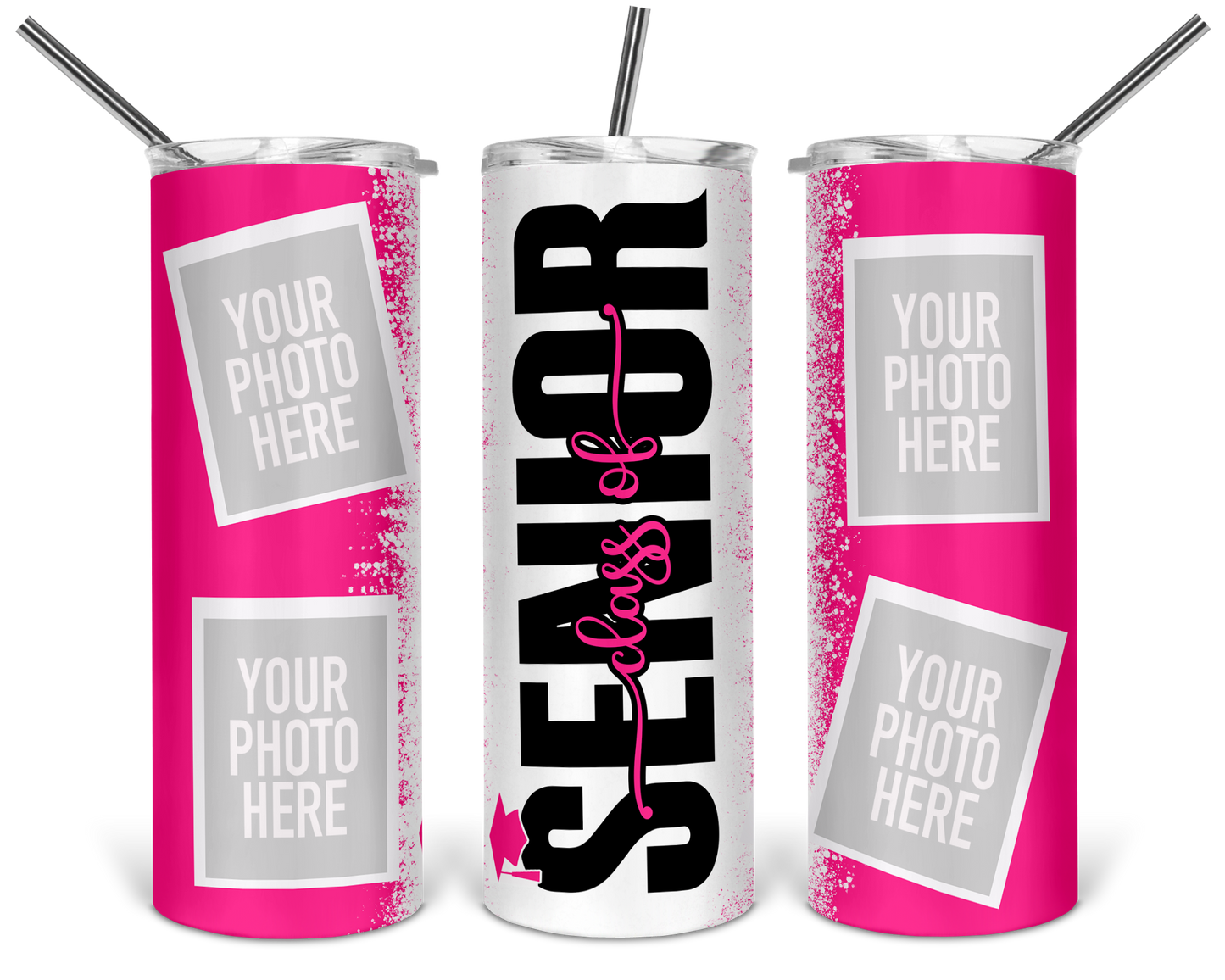 Seniors Custom Image Tumblers