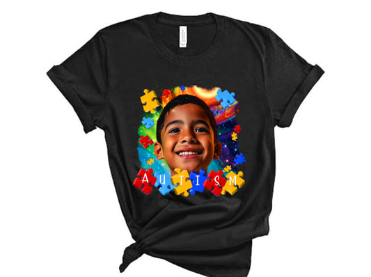 Custom Kids Autism Tshirt