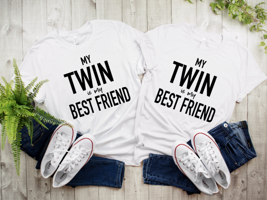 “My Twin Is My Best Friend” Tshirt