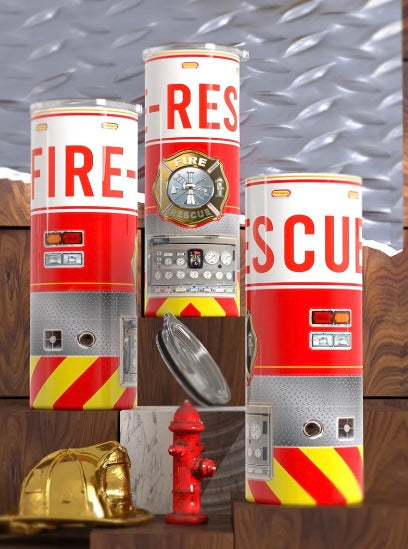 Fire Rescue Tumbler