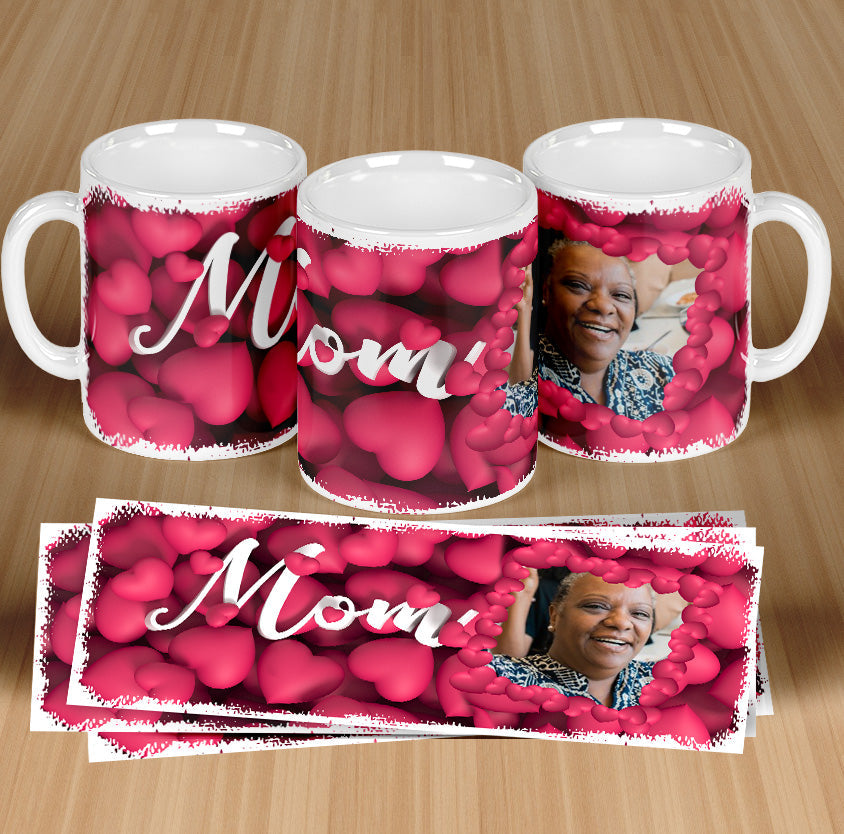 Mom’s Heart Filled Mother's Day Mugs