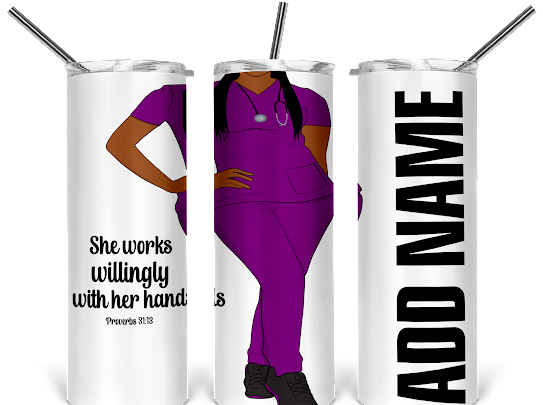 Custom Nurse Tumblers