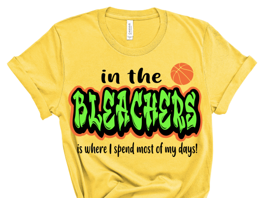 “Spend Most Days On The Bleachers” Tshirts