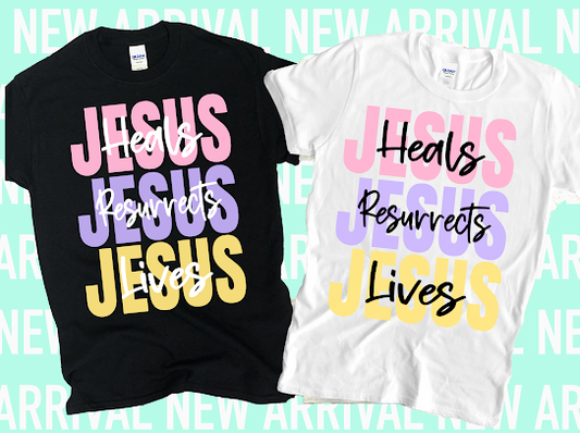 “Jesus Heals” Tshirts