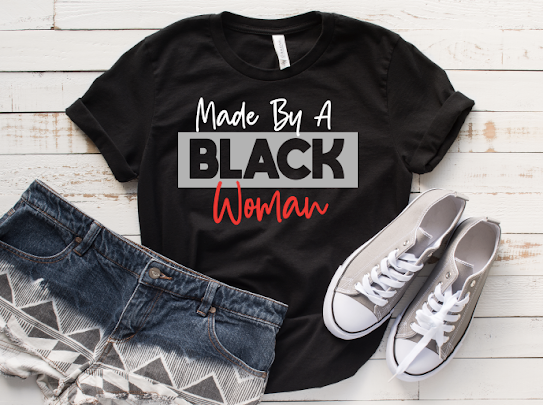 Created By A Black Woman Tshirts