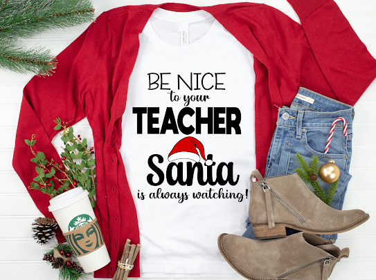 Teacher Santa Tshirt