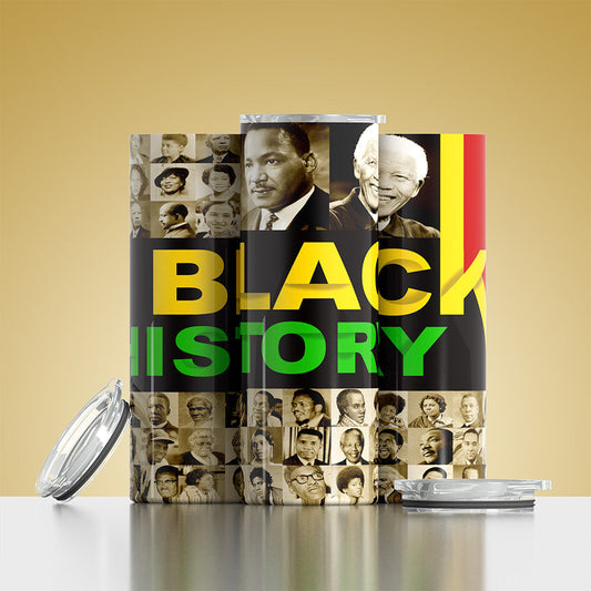 Black History Inspired Tumbler