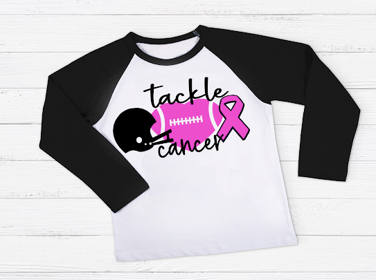 “Tackle Cancer” Long Sleeve Tshirt