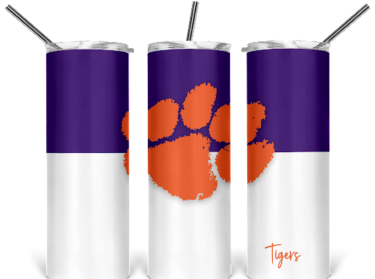 Clemson University Mascot  Tumbler