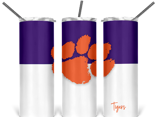 Clemson University Mascot  Tumbler