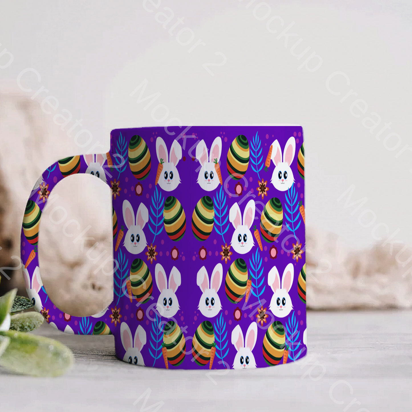 Bunny & Egg Easter Mug’s