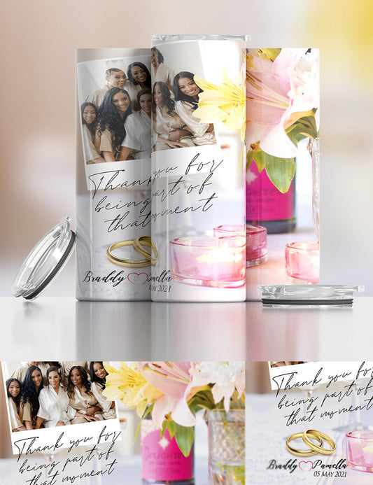 Custom Wedding Tumbler & Mug